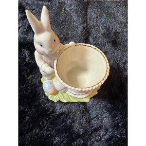 Lenox Occasions Easter Bunny Votive Candle Holder  Easter Basket